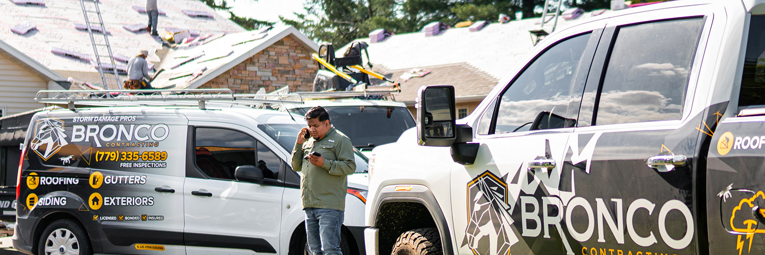 Licensed roofing crew installing a new roof in Beloit, WI